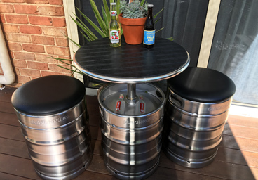 Flaming Kegs